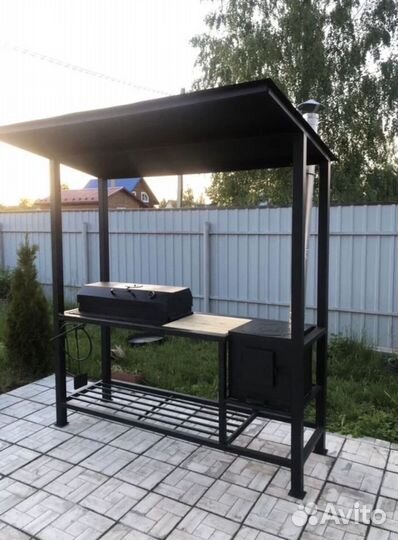 Мангал беседка