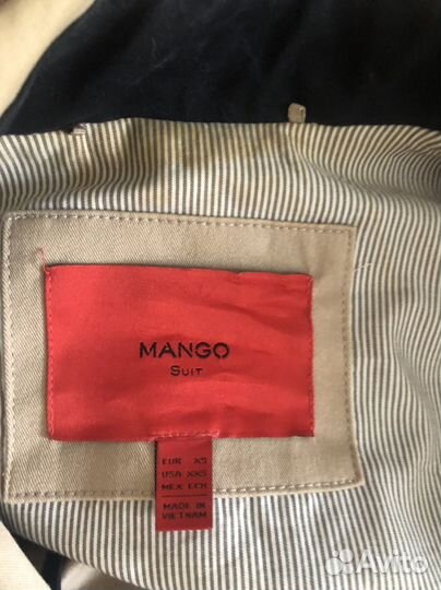 Тренч mango