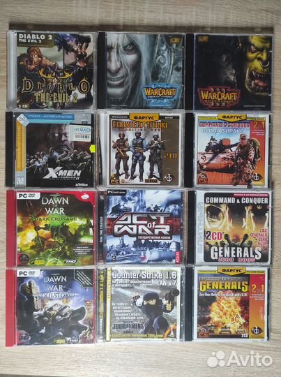 Компьютерные игры диски