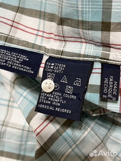 Рубашка tommy hilfiger р.M