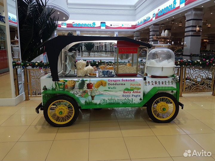 Торговая точка, киоск ретромобиль