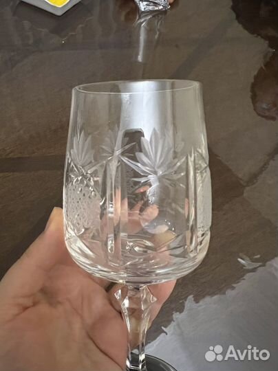 Хрустальные бокалы