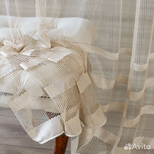 Тюль Фрида Крем