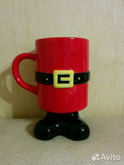 Подарочная новогодняя чашка новая