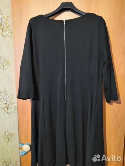 Платье чёрное