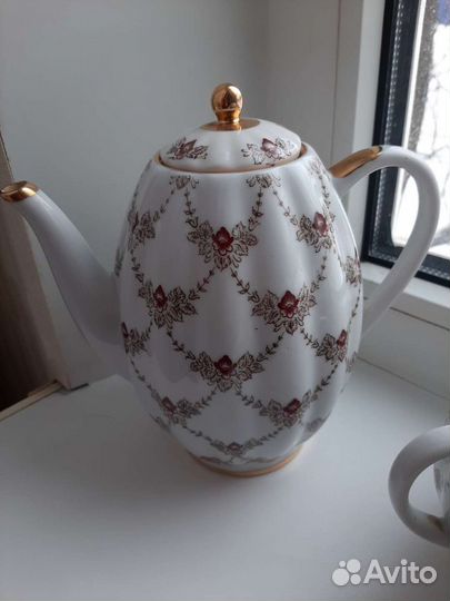 Чайный кофейный сервиз фарфор СССР