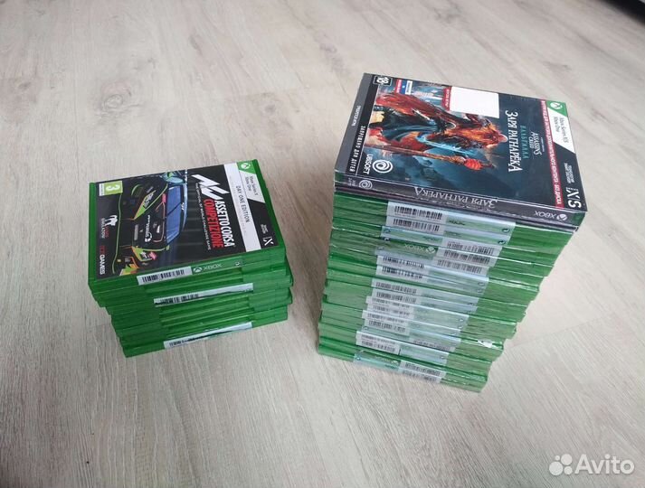 Новые Лицензионные диски на Xbox One / Series