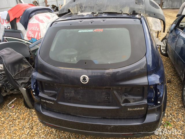Крышка багажника. SsangYong kyron