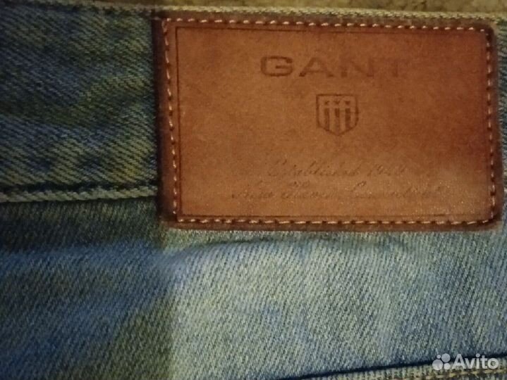 Джинсы gant