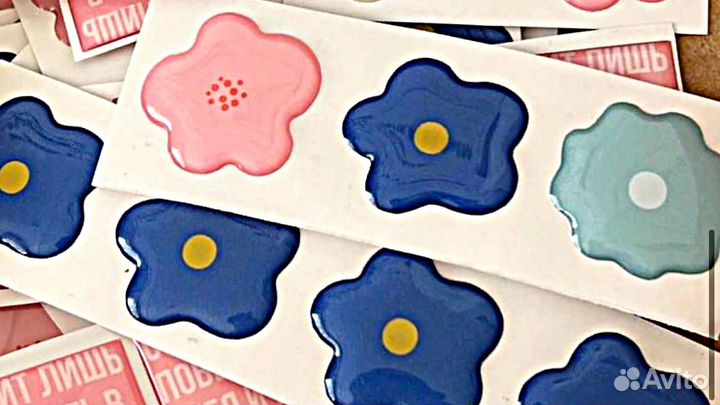 Объемные стикеры под заказ