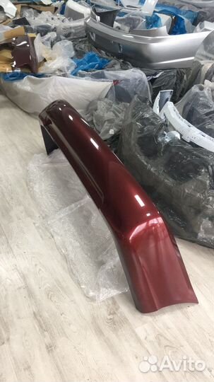 Бампер задний Hyundai Accent Вишня