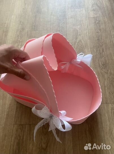 Корзина для мальчика с девочкой