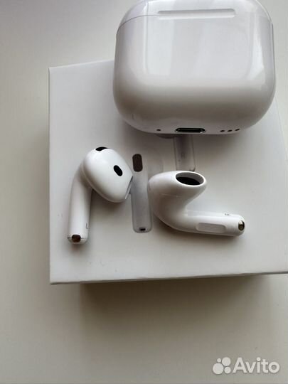 Наушники apple AirPods 4 с шумоподавлением