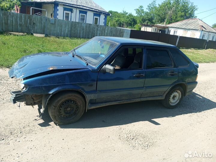ВАЗ 2114 Samara 1.5 МТ, 2004, битый, 25 000 км
