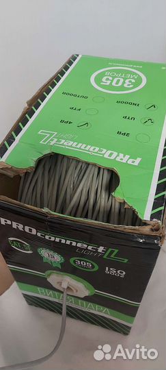 Интернет кабель 305м