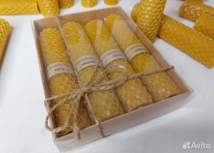 Свечи из вощины оптом