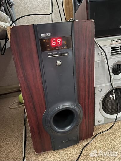 2 сабуфер 9 колонок