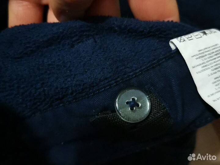 Брюки на флисе