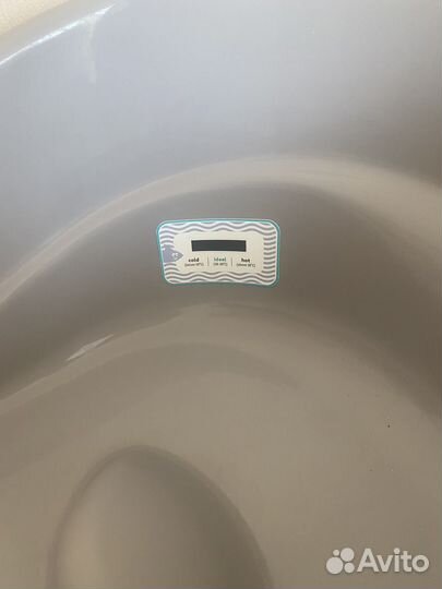 Ванночка для купания с термометром