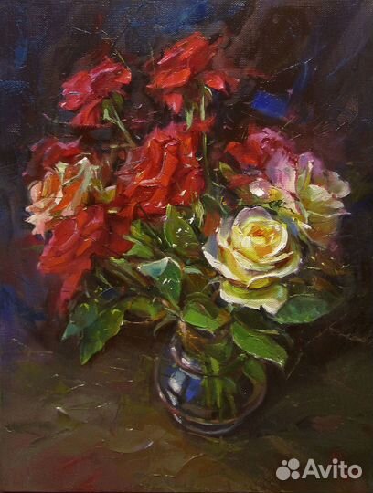 Картина маслом на холсте 