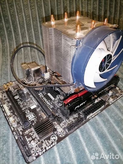 AMD Сборка на AMD Athlon X4 860k 3.7 ггц