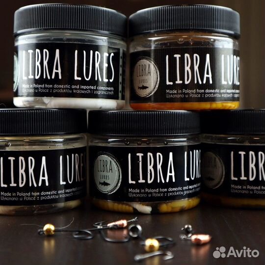 Силиконовая форелевая приманка Libra Lures