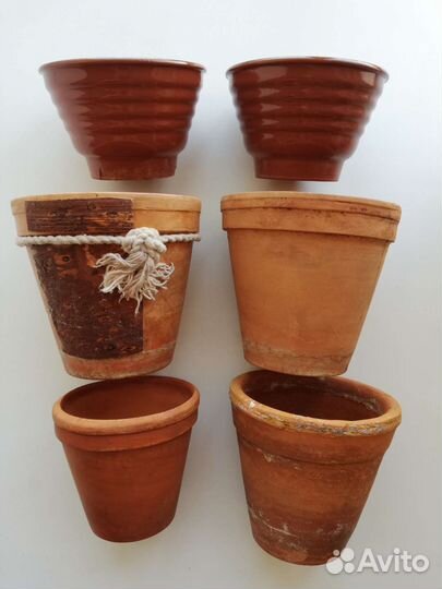 Горшки глиняные