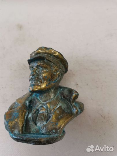 Бюст Ленин бронза
