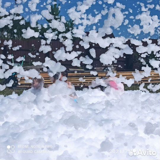 Пенное шоу для детей и взрослых