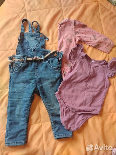 Пакет вещей на девочку 50-74(80)