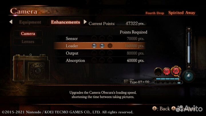 Fatal Frame: Maiden of Black Water Nintendo Switch, английская версия