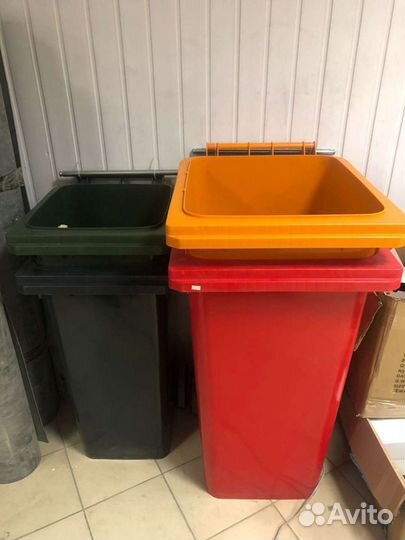 Контейнер для мусора 120/240л