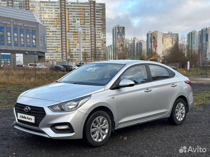 Hyundai Solaris 1.6 МТ, 2017, 199 000 км