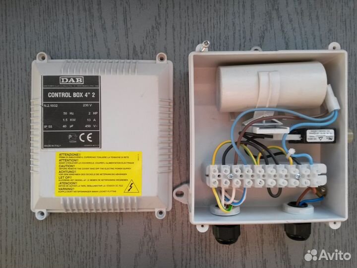 Глубинный (скважинный) насос Dab S4D17 control box