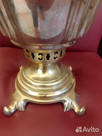 Антикварный самовар на дровах 20 -е годы