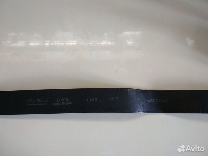 Ремень пояс женский, лаковая кожа,100 см, Италия