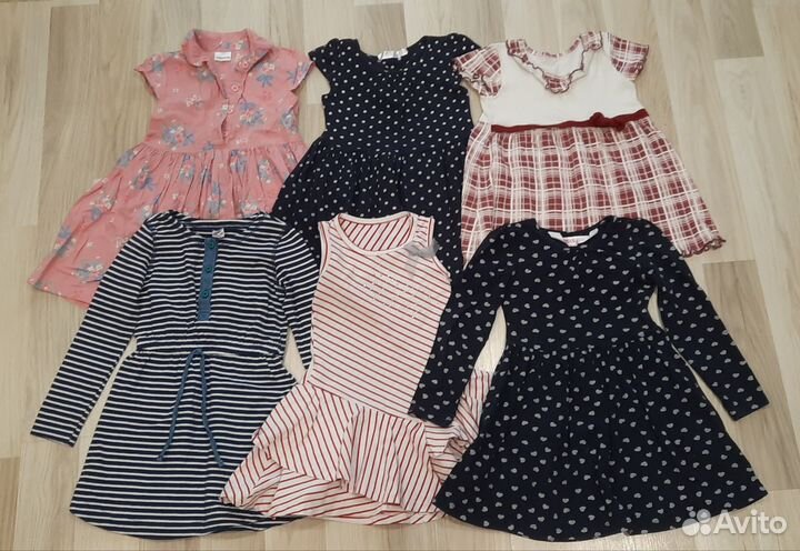 Вещи пакетом на девочку 104 110