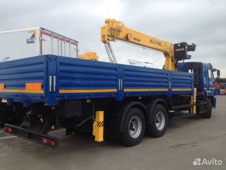 КамАЗ 65115 с КМУ, 2023