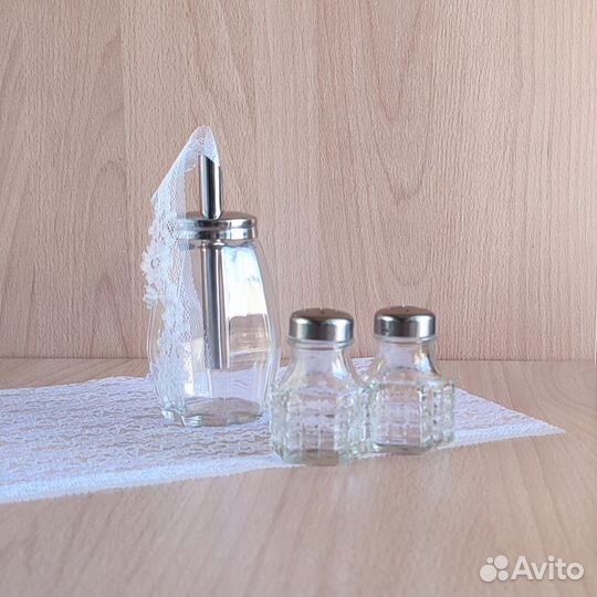 Сахарница, перечница, мельница, молочник