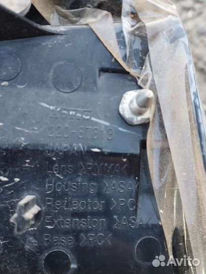 Задний левый фанарь крыла