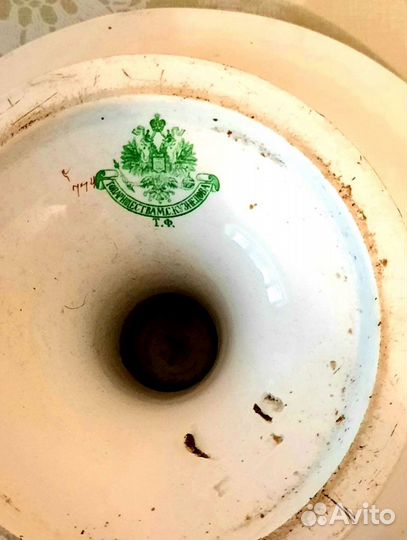 Антиквариат, редкая конфетница периода 1889-1917