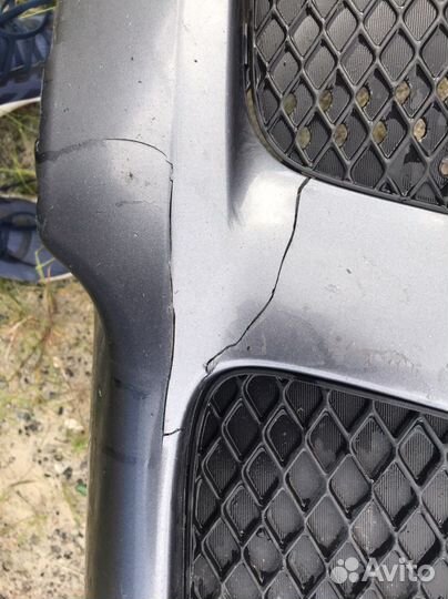 Передний бампер lancer 10