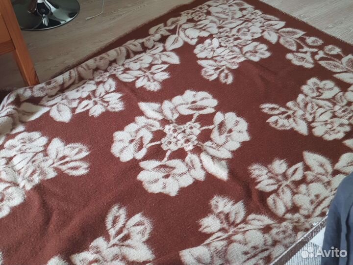 Одеяло шерстяное бу