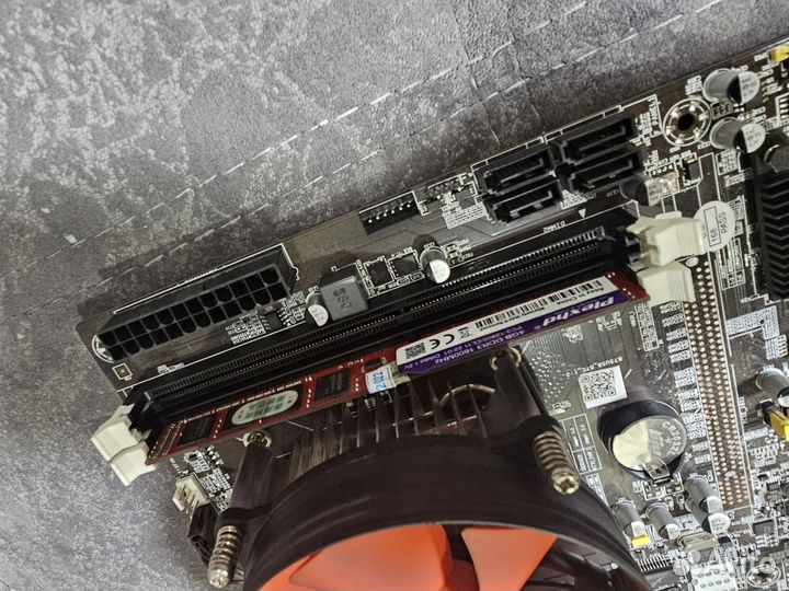 Связка B75, G550, 4Gb, кулер