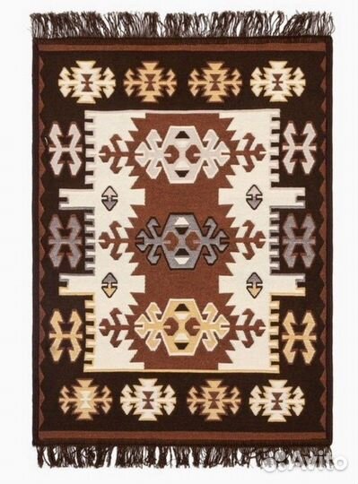 Ковер двусторонний безворсовый 60х90