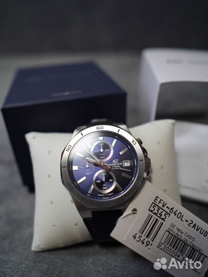 Мужские наручные часы casio Edifice EFV-640L-2A