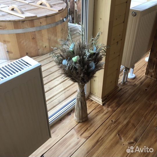 Сухоцветы в интерьере