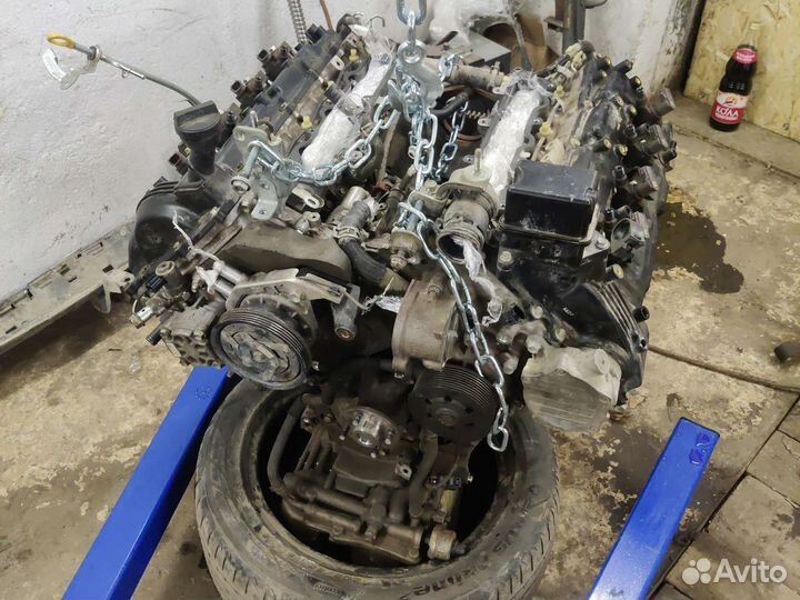 Двигатель Toyota land cruiser 200 1vdftv 2016г