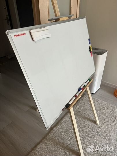 Магнитная доска с мольбертом