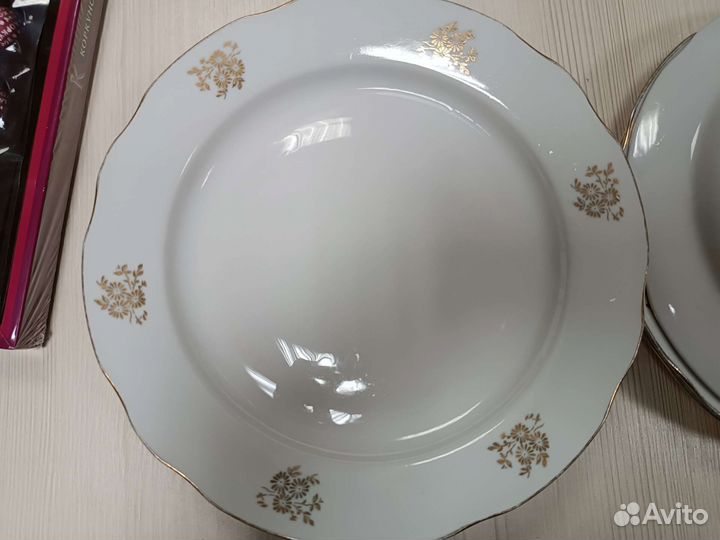 Тарелка квадратная Fortuna Австрия, тарелка Дулево